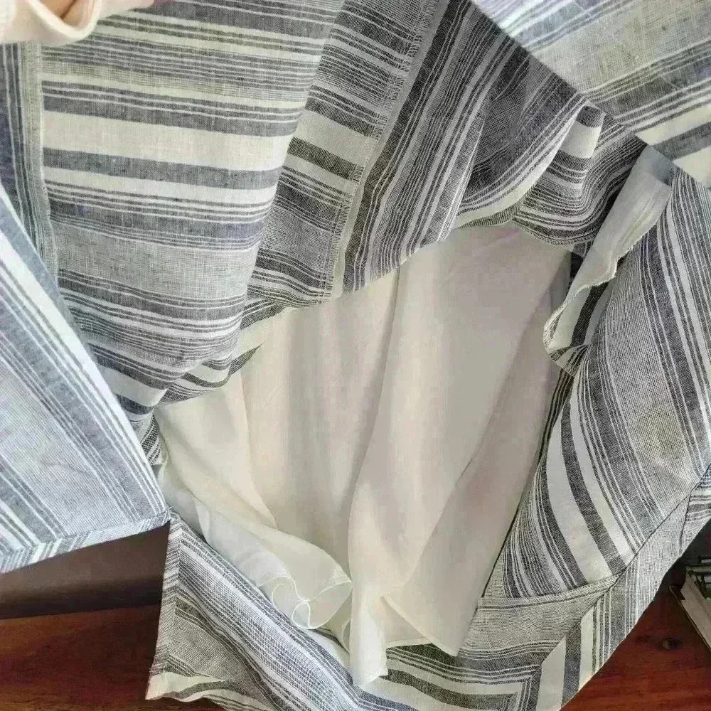 SOFT SURROUNDINGS SONYA LINEN WOMEN'S DRESS PLUS SIZE PL NWT POCKETS - Picture 9 of 14